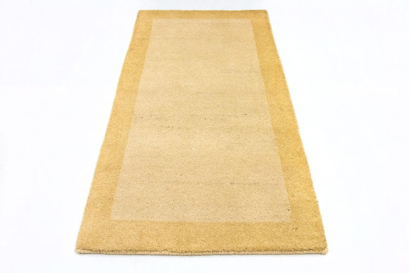 Tapis Gabbeh - Indus - 140 x 70 cm - beige