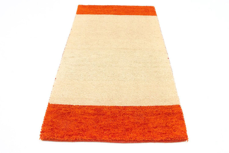 Tapis Gabbeh - Indus - 140 x 70 cm - beige