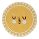 Soleil Tapis Enfant Rond