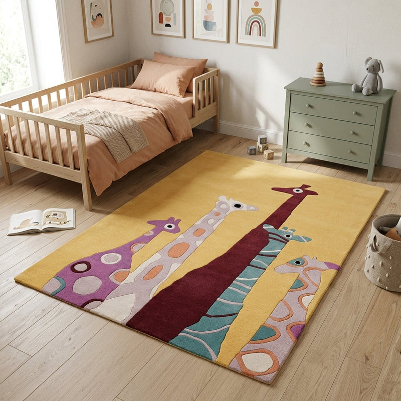 Girafe Tapis Enfant
