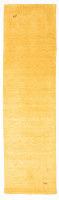 Tapis de couloir Tapis Gabbeh - Indus - 200 x 80 cm - or