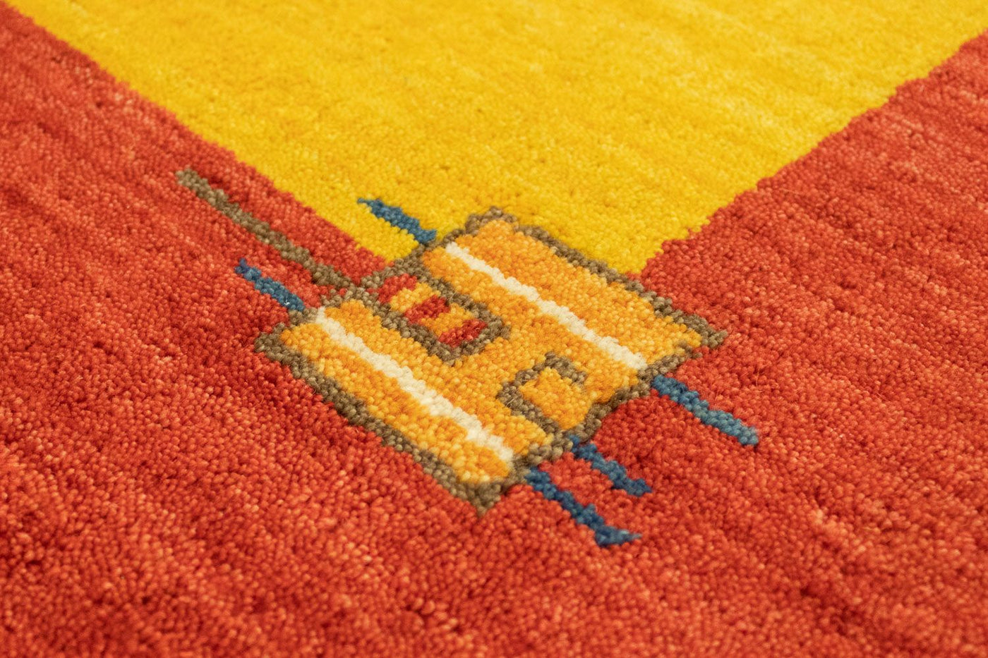 Tapis Gabbeh indien Tapis - Tapis en laine