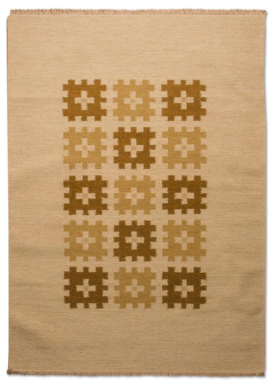 Kilim moderne Tapis Erana - Tapis en laine