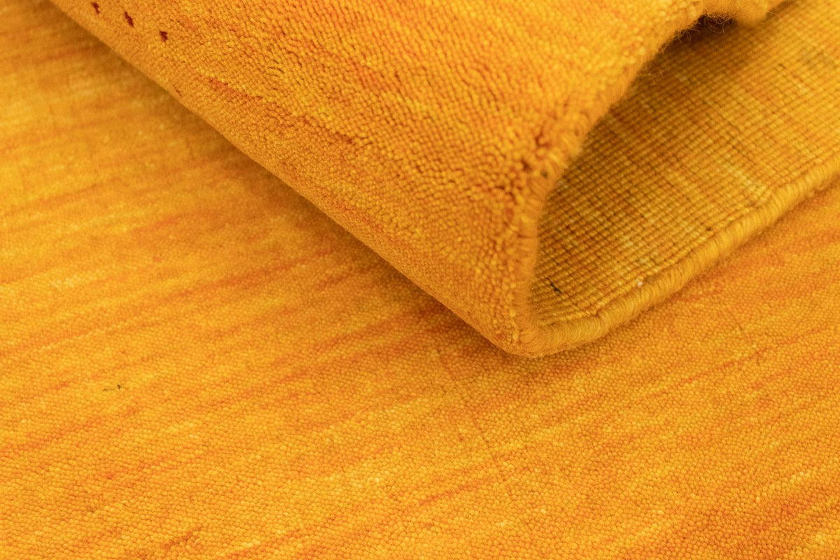 Tapis de couloir Tapis Gabbeh - Indus - 200 x 80 cm - or