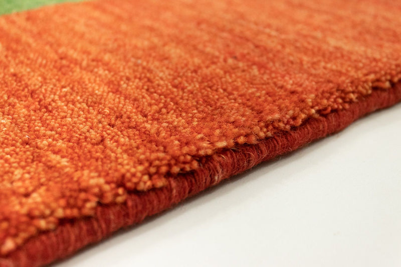 Tapis Gabbeh - Indus - 180 x 120 cm - vert