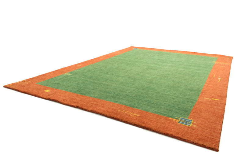 Tapis Gabbeh - Indus - 180 x 120 cm - vert