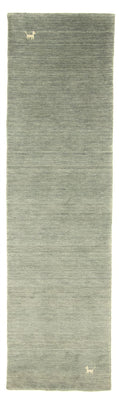 Tapis de couloir Tapis Gabbeh - Indus - 200 x 80 cm - gris