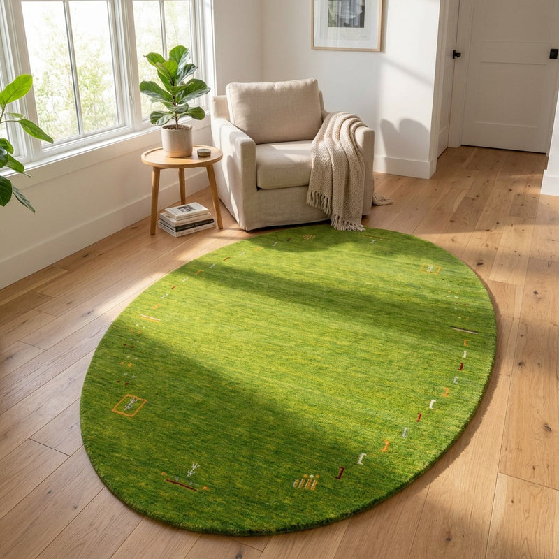 Tapis Gabbeh indien Tapis Fenth - Tapis en laine