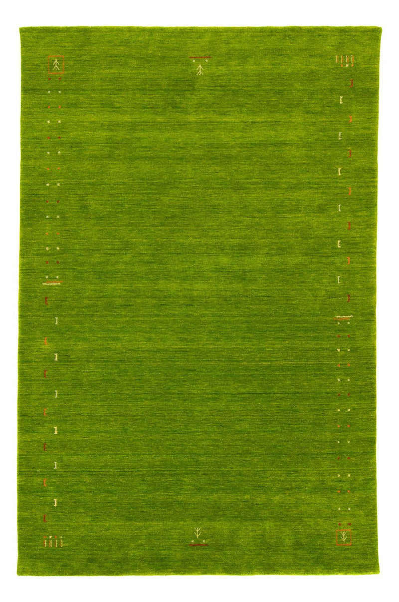 Tapis Gabbeh - Indus - 60 x 40 cm - vert