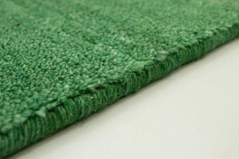 Tapis de couloir Tapis Gabbeh - Indus - 200 x 80 cm - vert