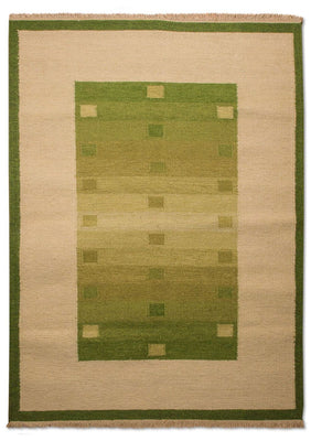 Tapis Kelim - Tendance - 180 x 120 cm - vert