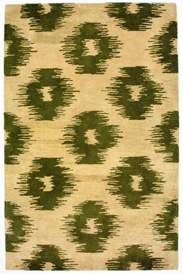 Tapis en laine - 240 x 155 cm - vert