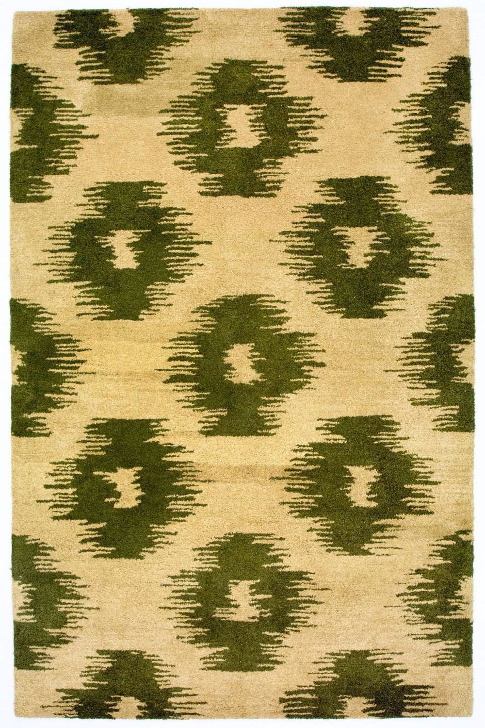 Tapis en laine - 240 x 155 cm - vert