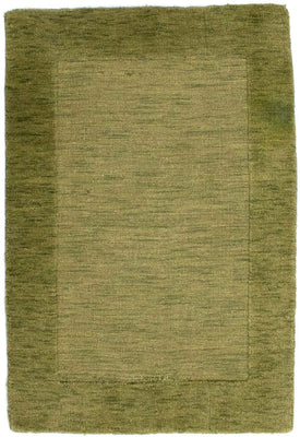 Tapis en laine - 90 x 60 cm - vert clair