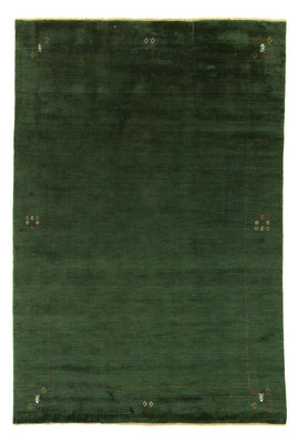 Tapis Gabbeh - Indus - 300 x 200 cm - vert foncé