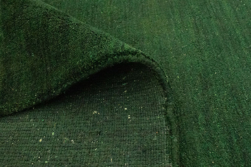 Tapis Gabbeh - Indus - 300 x 200 cm - vert foncé