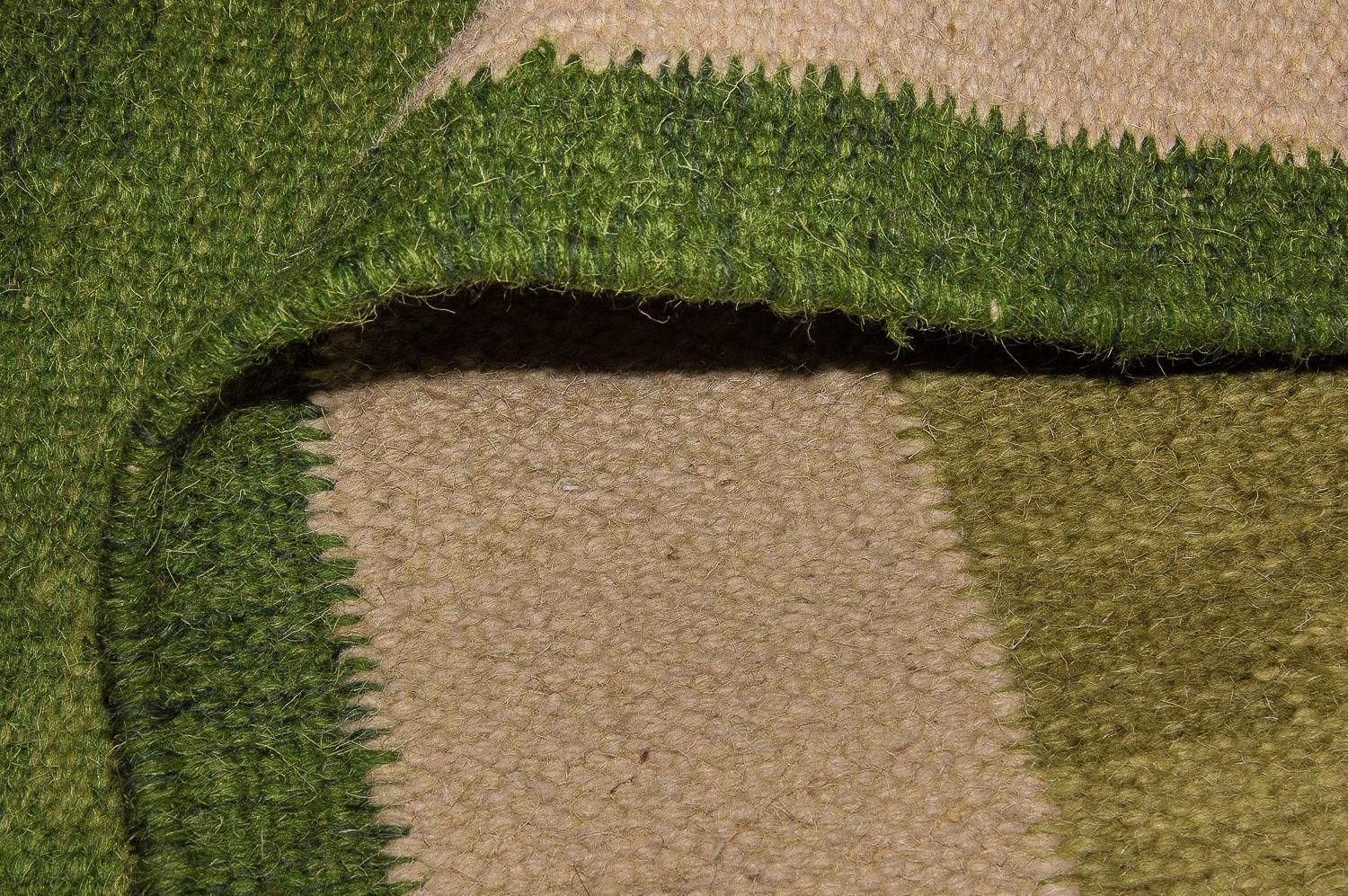 Tapis de couloir Tapis Kelim - Tendance - 250 x 80 cm - vert