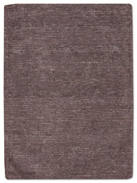 Tapis à poil ras - 180 x 120 cm - gris