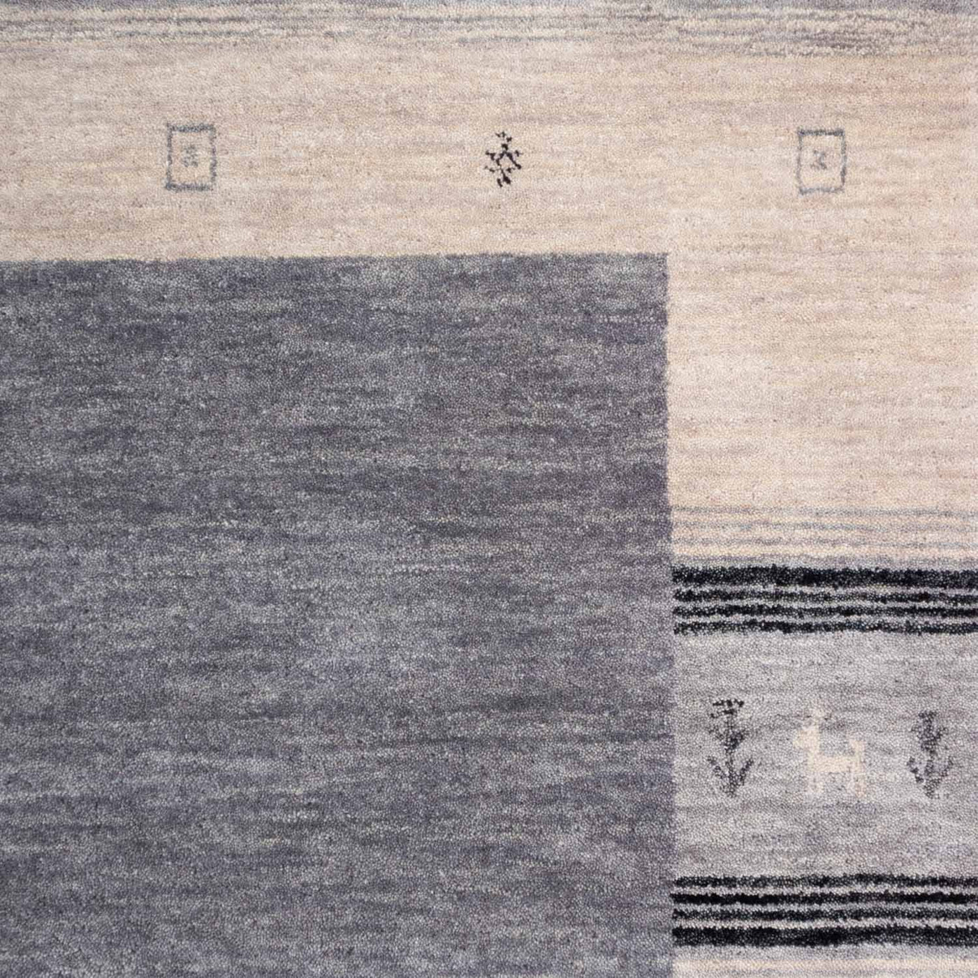 Tapis Gabbeh tissé Tapis Doha - Tapis en laine