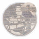 Tapis en jute Tapis Alistair
