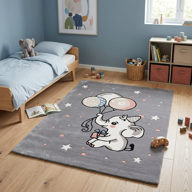 Éléphant Ballons Tapis Enfant