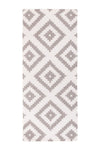 Kilim moderne Tapis Masal - Tapis en laine - Tapis de couloir / Gris / 80 x 200 cm Tapis de couloir