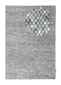 Tapis en laine - Boule en feutre - Mosaik - rectangle