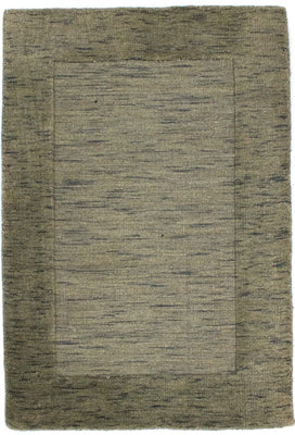 Tapis en laine - 90 x 60 cm - gris