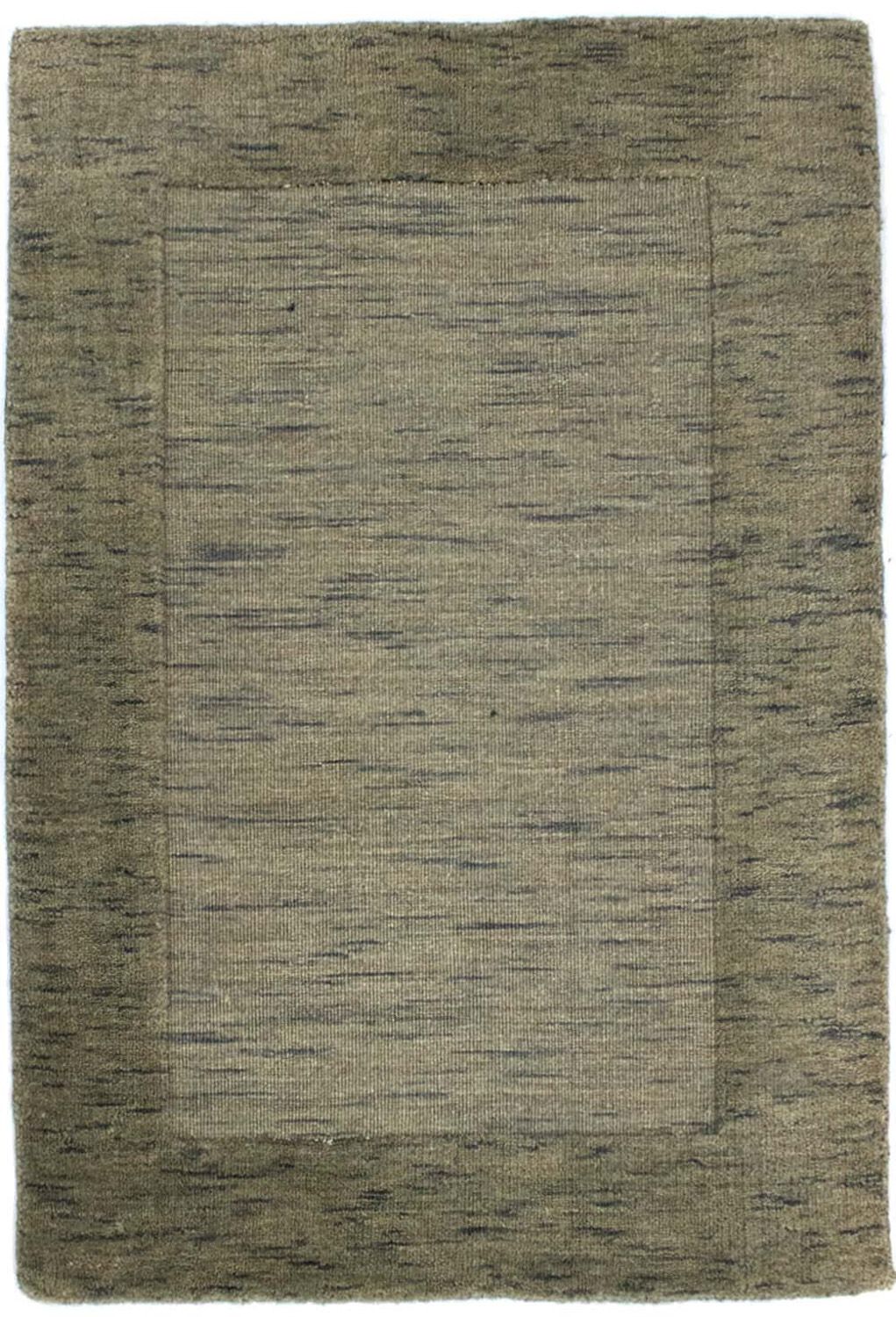 Tapis en laine - 90 x 60 cm - gris