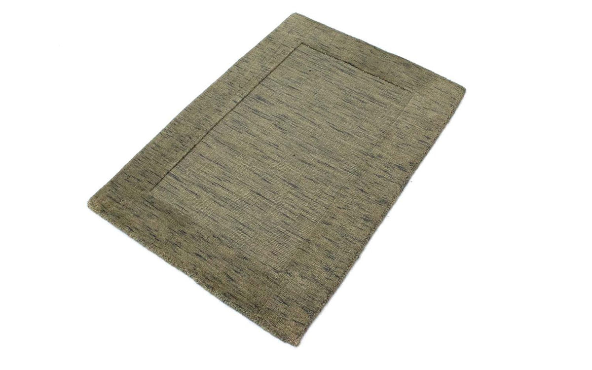 Tapis en laine - 90 x 60 cm - gris