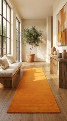 Tapis Gabbeh - Loribaft Indus - Tomas - tapis de couloir