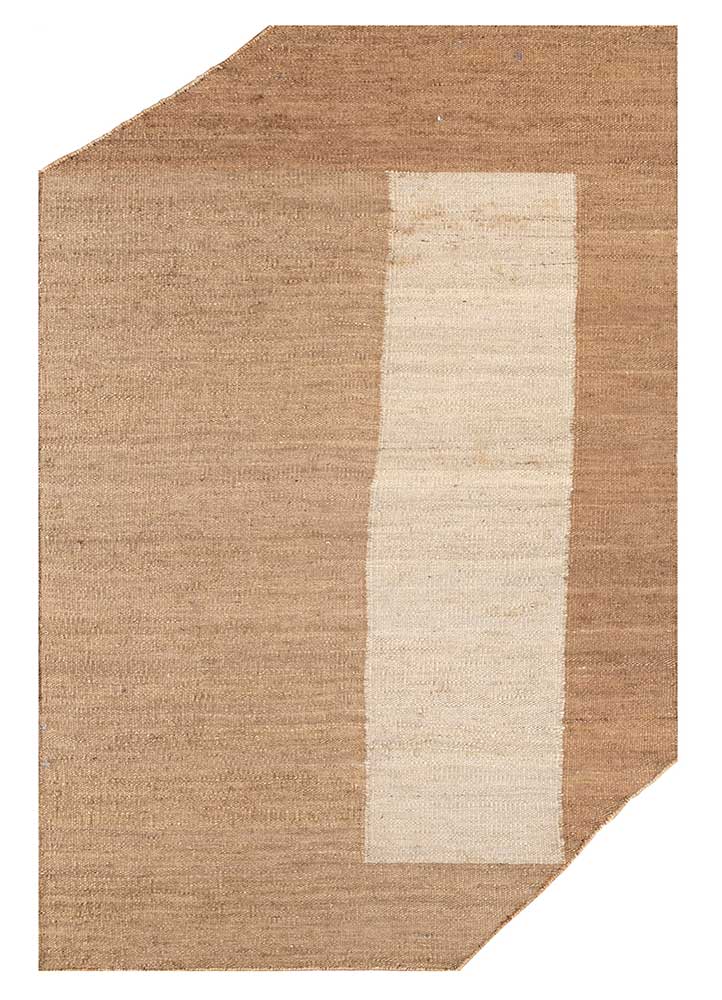 Tapis design originale  - 270 x 180 cm - beige foncé