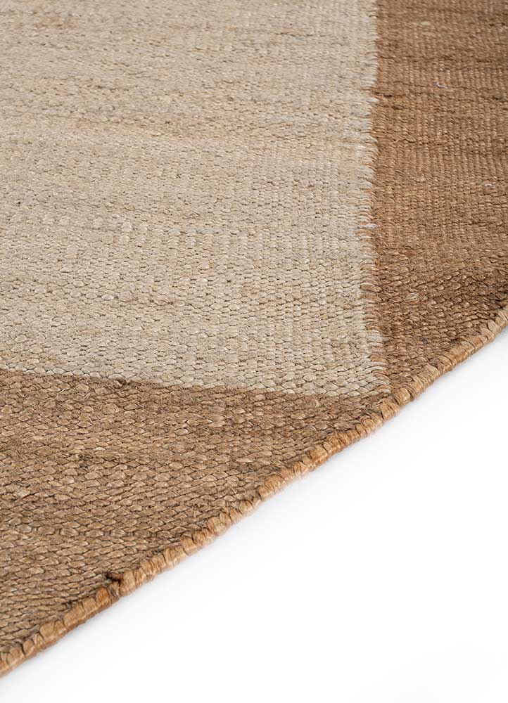 Tapis design originale  - 270 x 180 cm - beige foncé