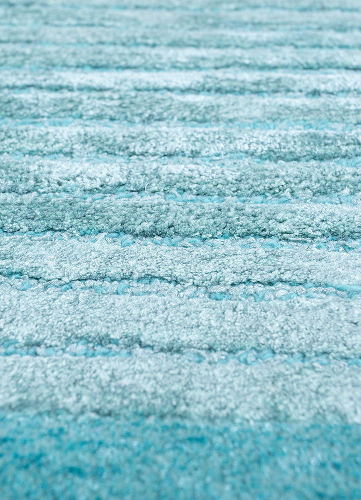 Tapis design originale  - 210 x 150 cm - turquoise