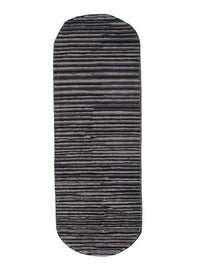 Tapis en laine originale  - 152 x 55 cm - anthracite
