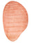 Tapis design originale  - 170 x 257 cm - orange