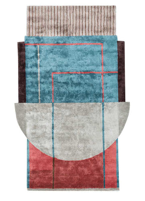 Tapis design originale  - 240 x 150 cm - multicolore