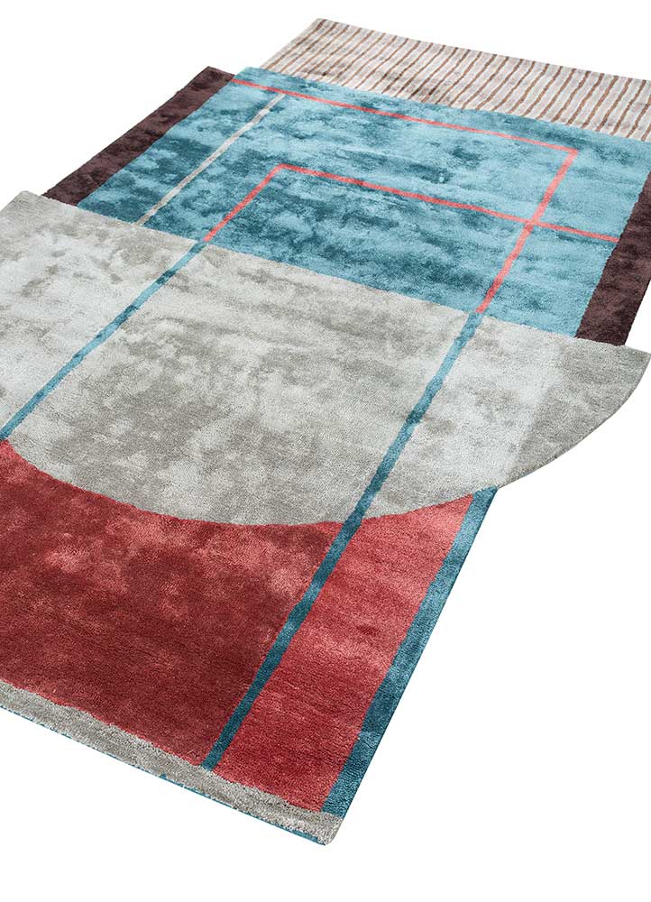 Tapis design originale  - 240 x 150 cm - multicolore