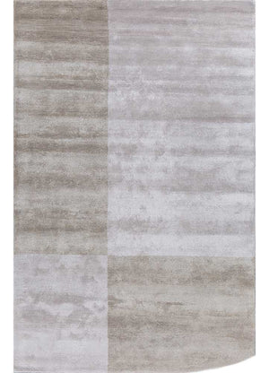 Tapis design originale  - 240 x 150 cm - gris clair