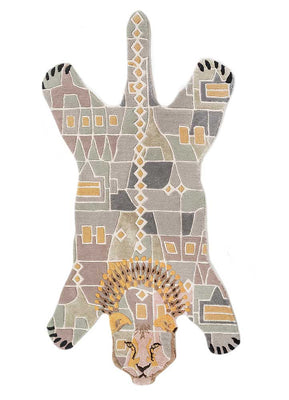 Tapis pour enfants originale  - 153 x 90 cm - multicolore