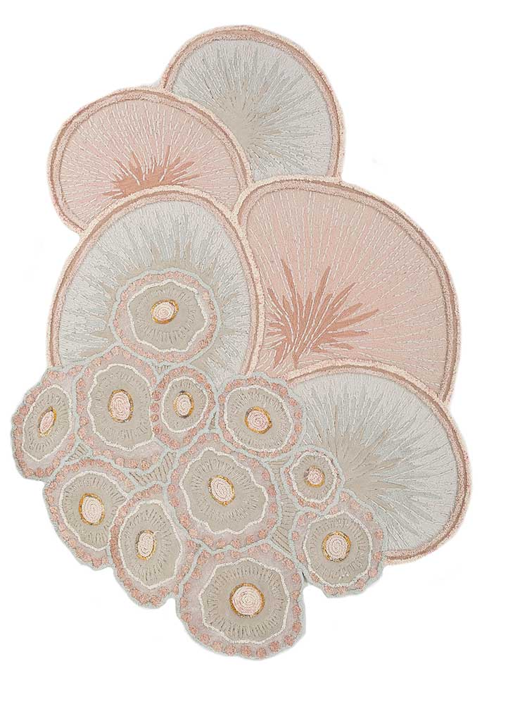 Tapis en laine originale  - 240 x 180 cm - beige