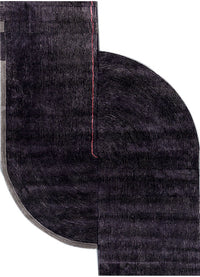 Tapis design originale  - 330 x 240 cm - anthracite
