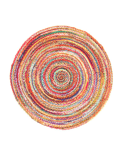 Tapis en jute Tapis Indigo Stripy