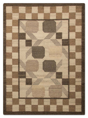 Tapis Kelim - Tendance - 200 x 140 cm - naturel