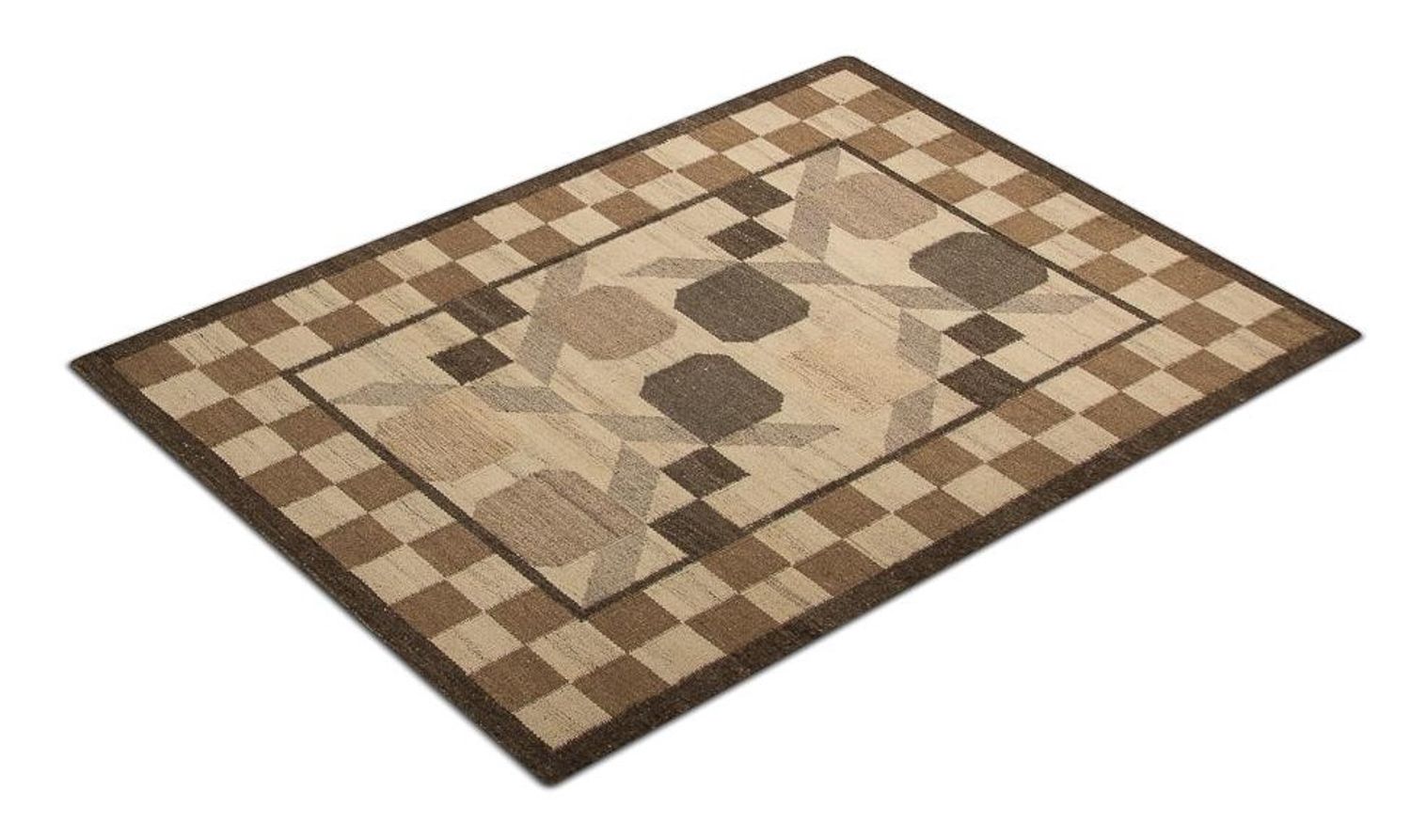 Tapis Kelim - Tendance - 200 x 140 cm - naturel