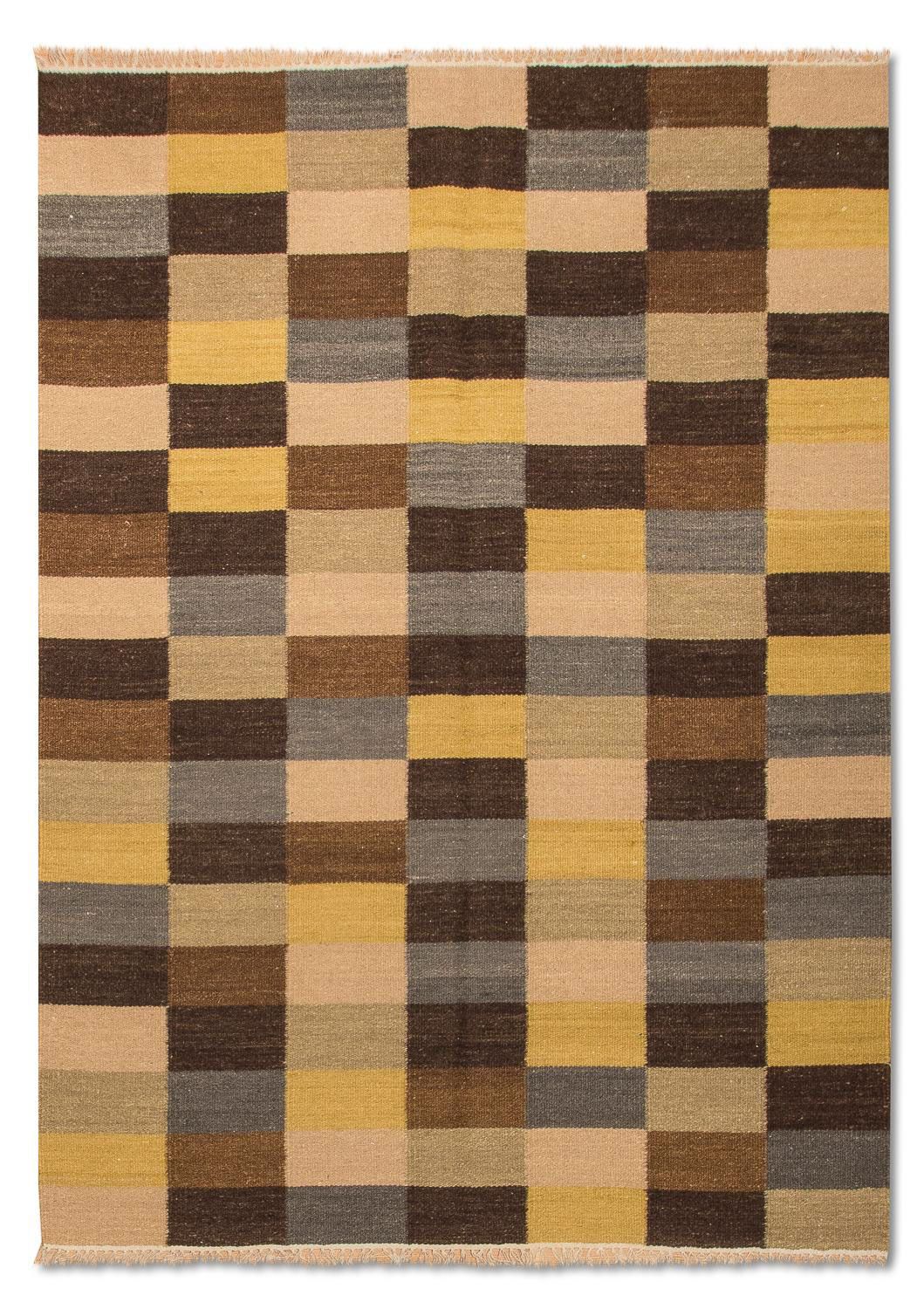 Tapis Kelim - Tendance - 200 x 140 cm - multicolore