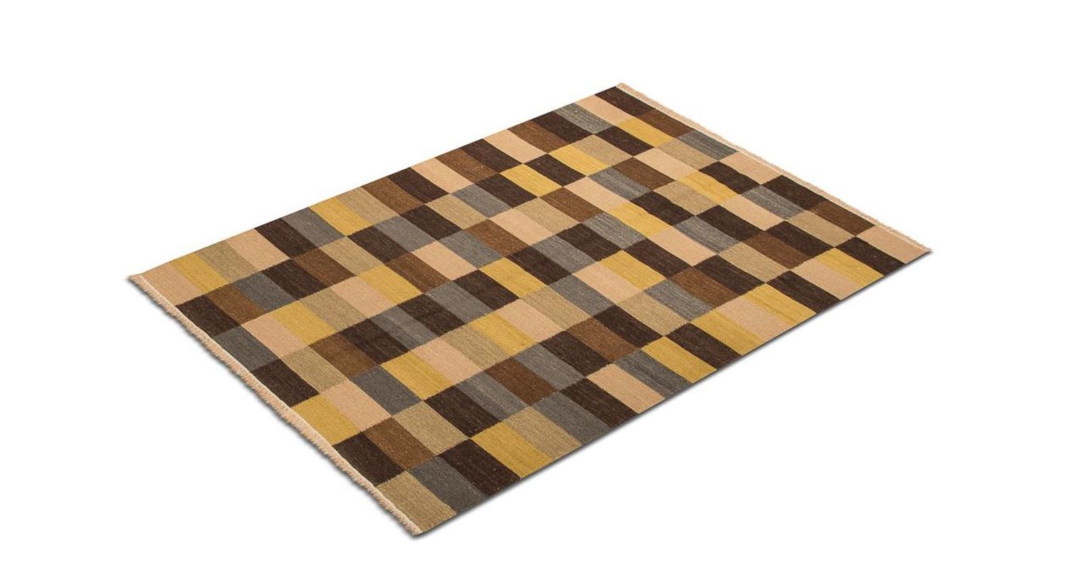 Tapis Kelim - Tendance - 200 x 140 cm - multicolore
