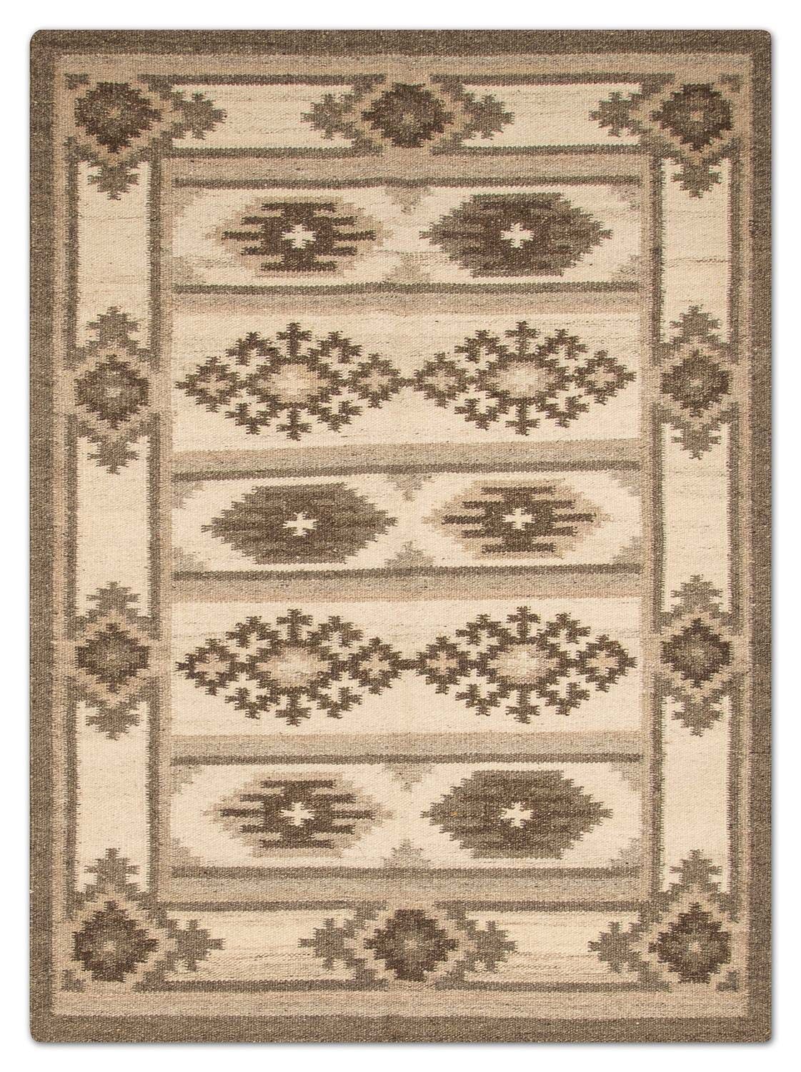 Tapis Kelim - Tendance - 200 x 140 cm - naturel