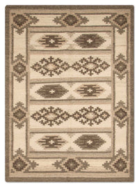Tapis Kelim - Tendance - 200 x 140 cm - naturel