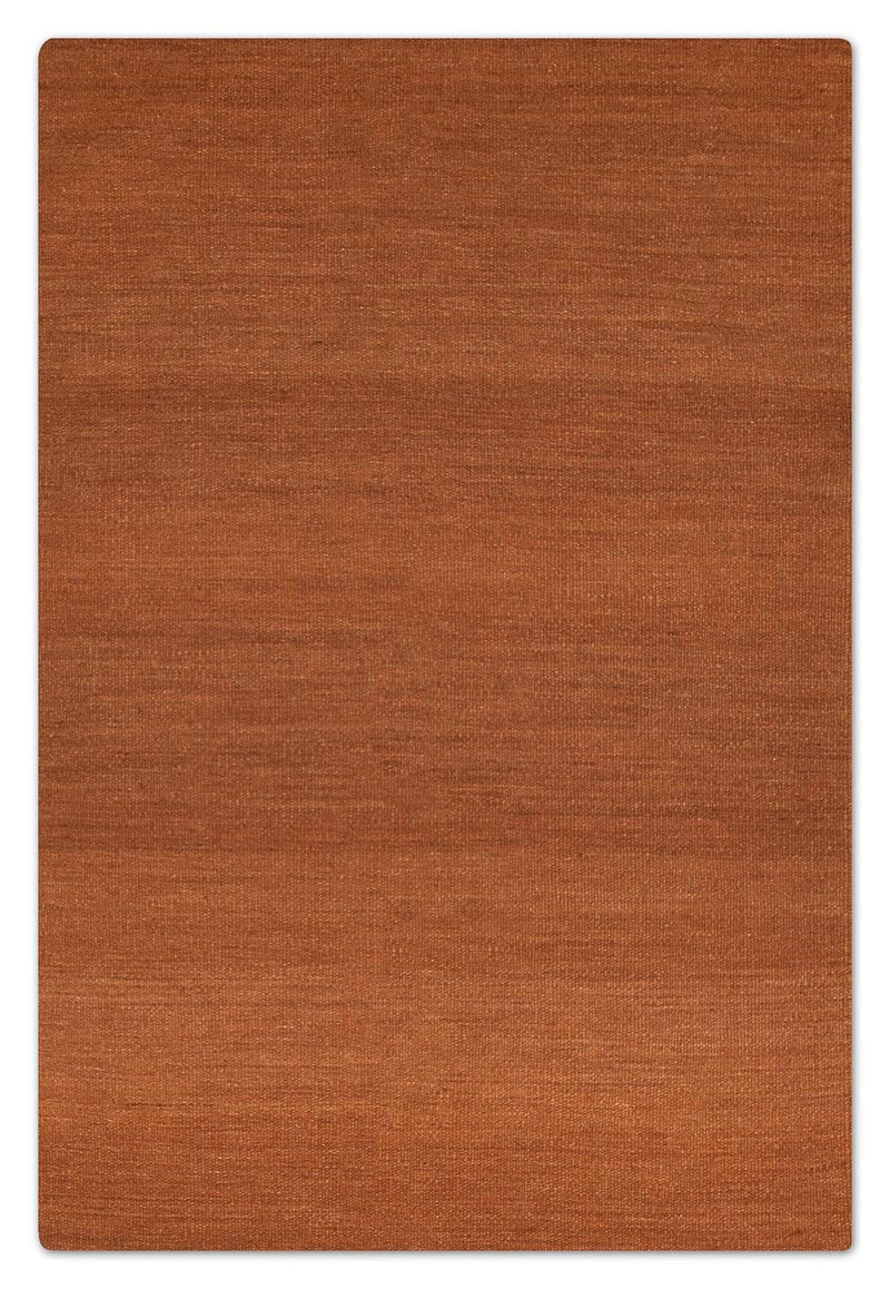 Tapis Kelim - Tendance - 185 x 125 cm - marron